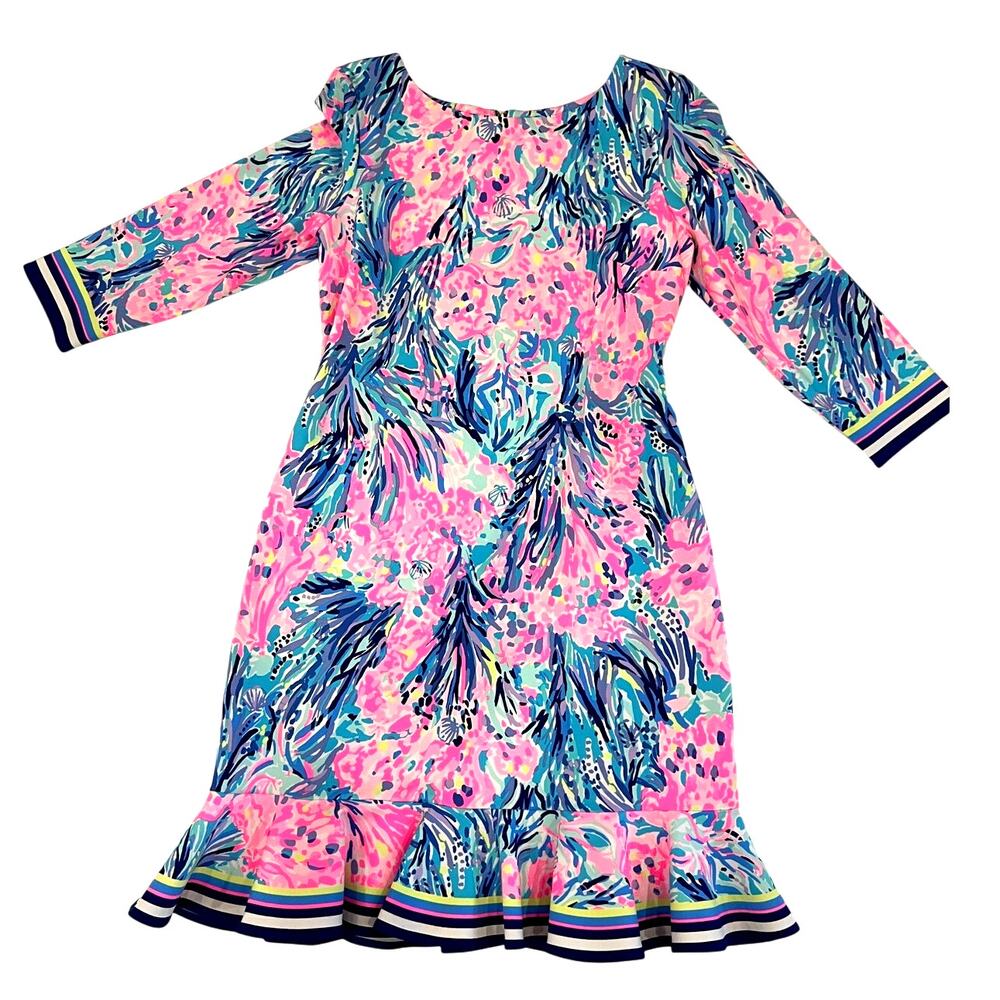 Lilly Pulitzer Knit Reem Dress Fan Sea Pants NWT
